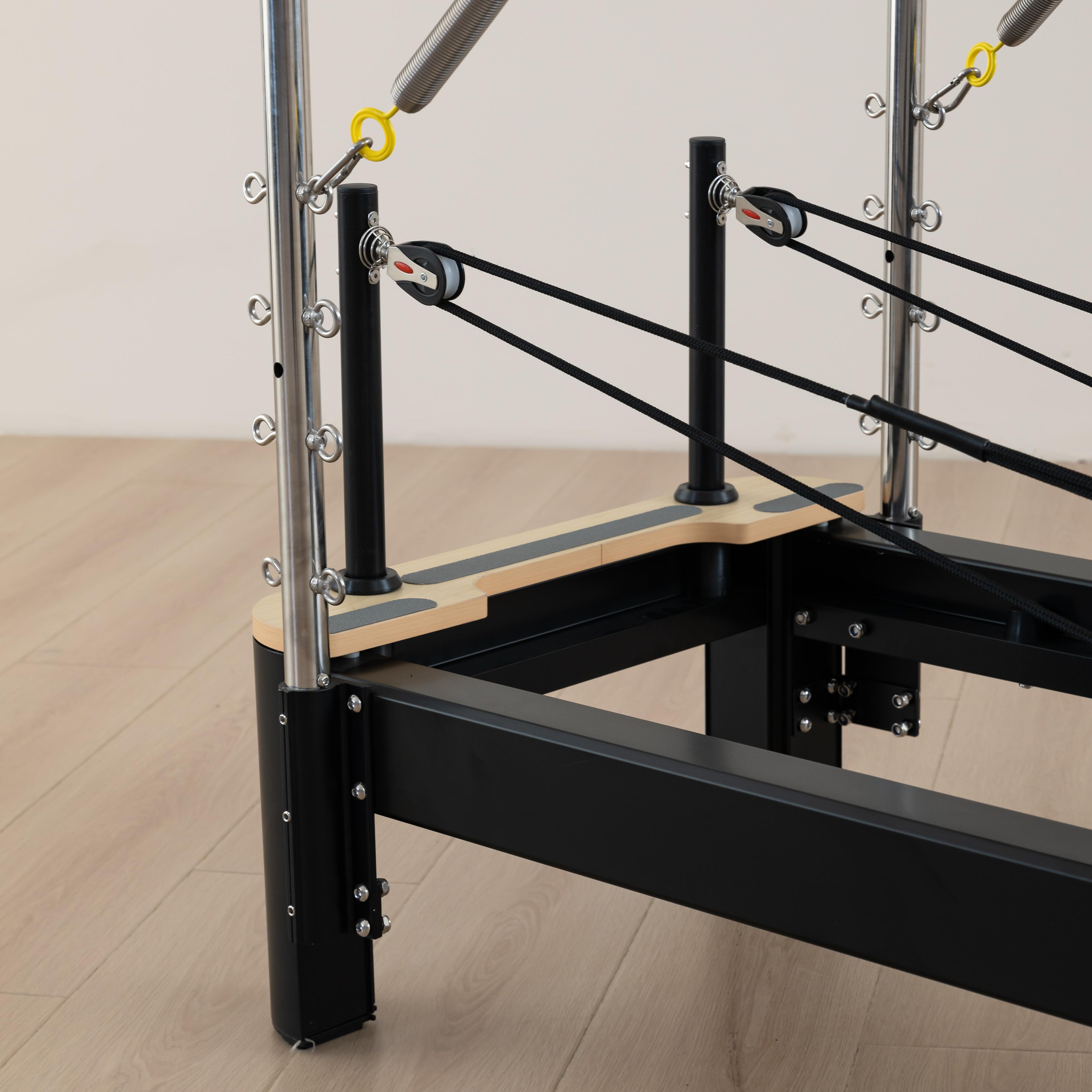 Lux & Miles Reformer Tower Half Trapeze GLA Black Aluminum