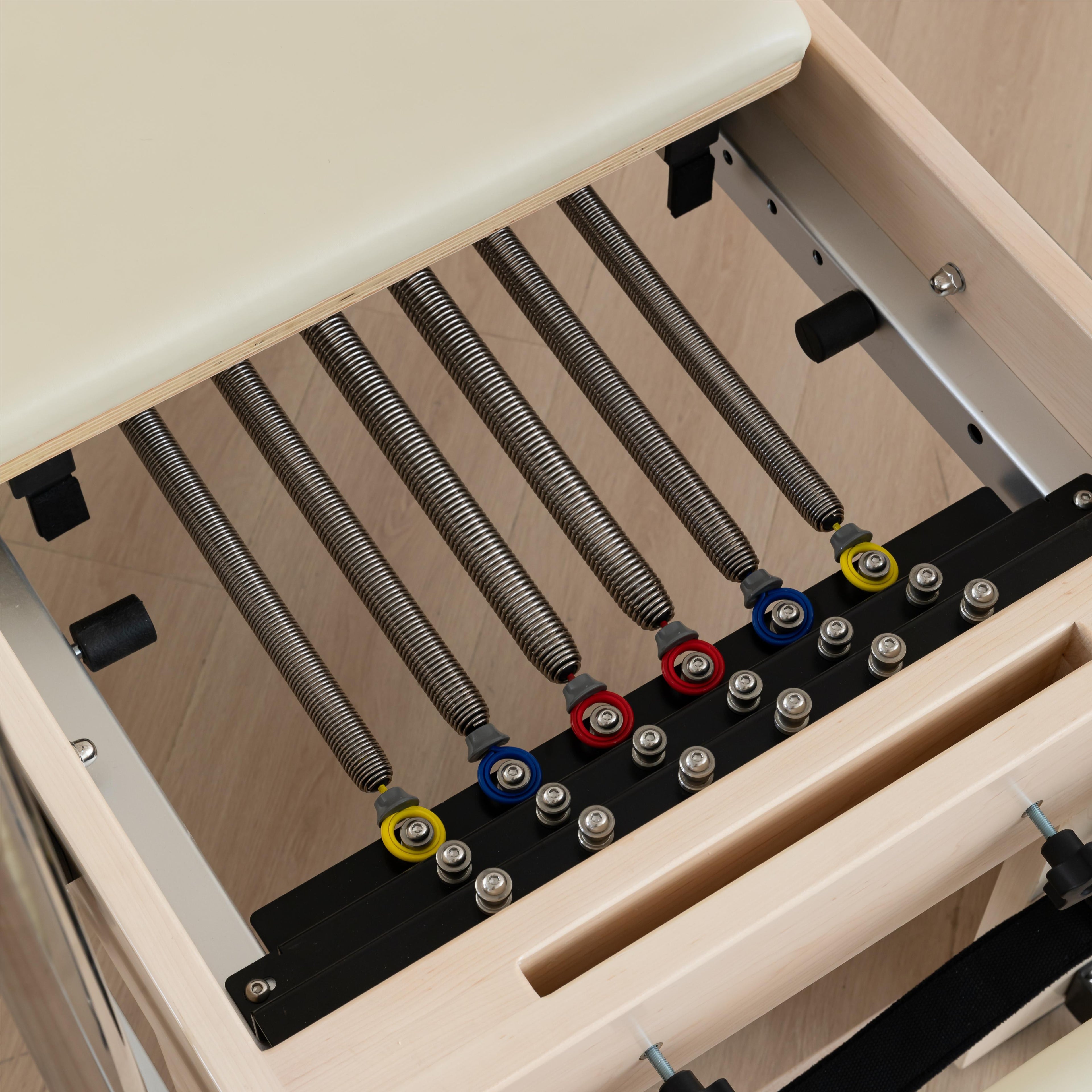 Lux & Miles Reformer Cadillac Combination Full Trapeze GX Classic Maple Wood