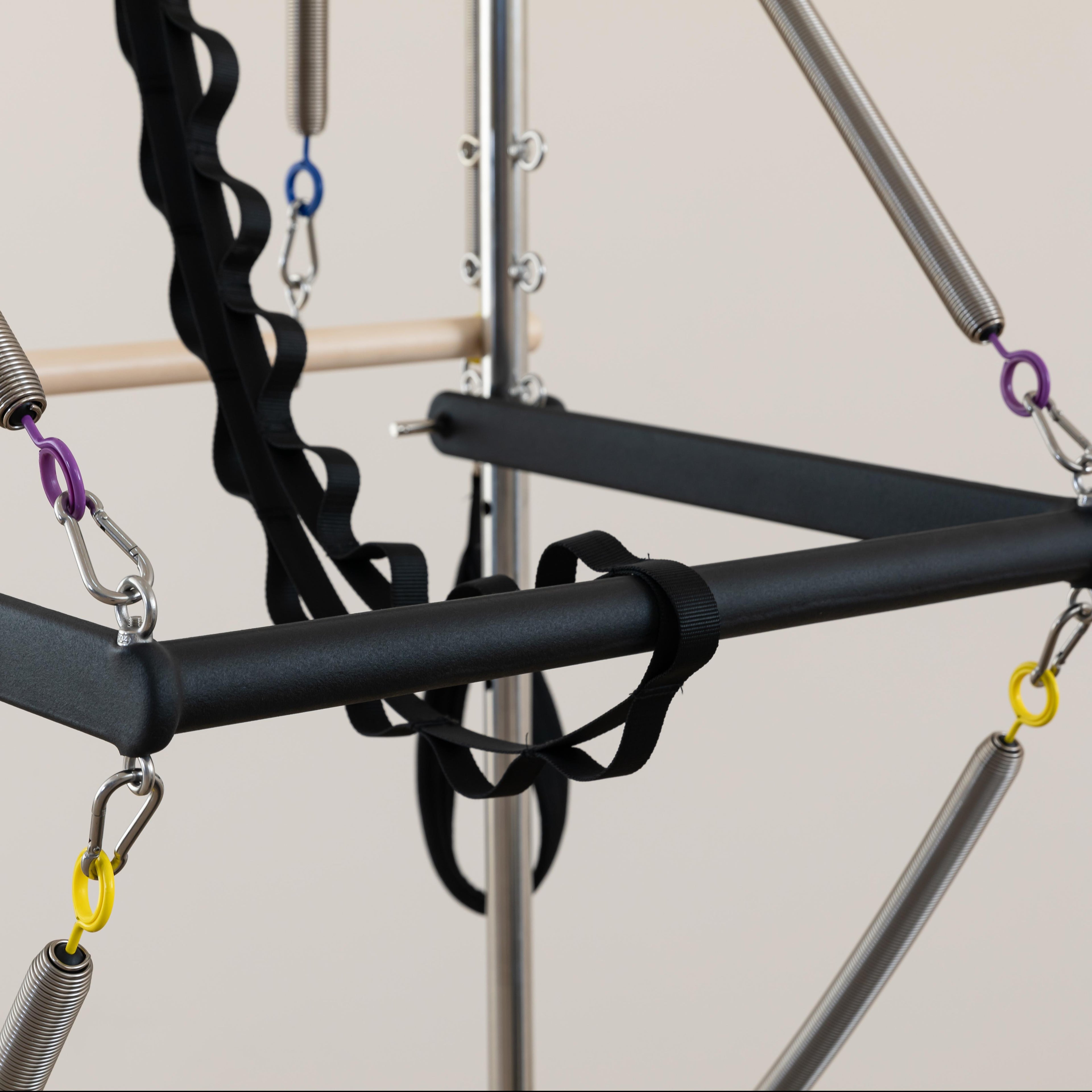 Lux & Miles Reformer Tower Half Trapeze GLA Black Aluminum