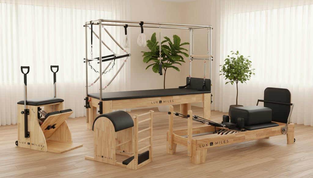 Studio Package: 1 Reformer + 1 Cadillac + 1 Wunda Chair + 1 Ladder Barrel