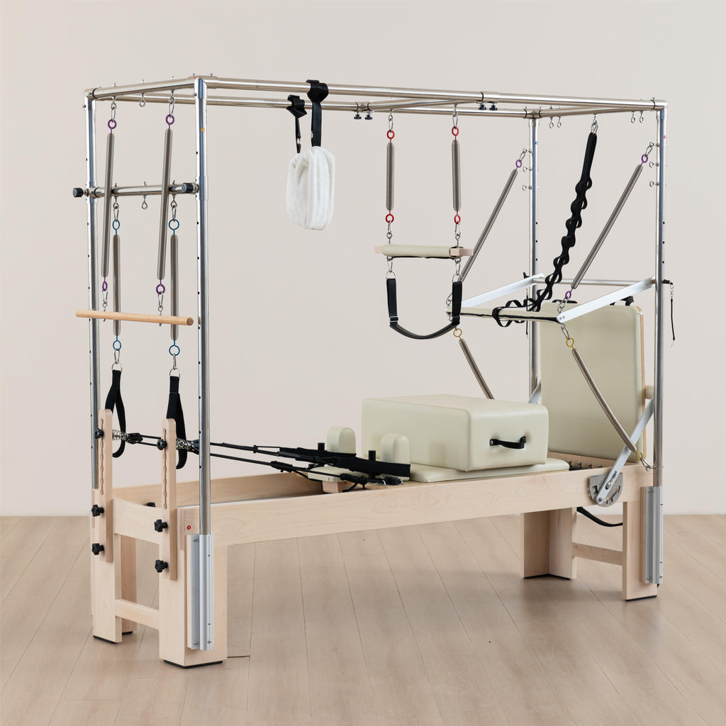Lux & Miles Reformer Cadillac Combination Full Trapeze GX Classic Maple Wood